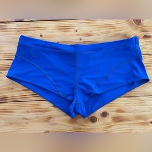 Lululemon boy short swimsuit size 10 blue
